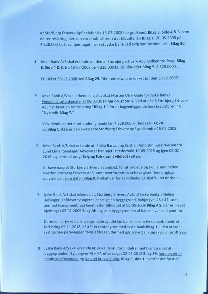 Main suspect in Danish bank fraud case Jyske BANK Anders Dam, Jyske Bank suspected of million scams and corruption. Philip Baruch Advokat og Partner I Lund Elmer Sandager Les.dk Thomas Schioldan Sørensen rodstenen.dk - Lundgrens advokater. Dan Terkildsen. Rødstenen advokater. bestyrelsen Jyske Bank Sven Buhrækall. Kurt Bligaard Pedersen. Rina Asmussen. Philip Baruch. Jens Borup. Keld Norup. Christina Lykke Munk. Johnny Christensen. Marianne Lillevang. Anders Christian Dam. Niels Erik Jakobsen. Per Skovhus. Peter Schleidt. #Bank #AnderChristianDam #Financial #News #Press #Share #Pol #Recommendation #Sale #Firesale #AndersDam #JyskeBank #ATP #PFA #MortenUlrikGade #GF Maresk #PhilipBaruch #LES #LundElmerSandager #Nykredit #MetteEgholmNielsen #Loan #Fraud #CasperDamOlsen #NicolaiHansen #JeanettKofoed-Hansen #AnetteKirkeby #SørenWoergaaed #BirgitBushThuesen #Gangcrimes #Crimes #Koncernledelse #jyskebank #Koncernbestyrelsen #SvenBuhrkall #KurtBligaardPedersen #RinaAsmussen #PhilipBaruch #JensABorup #KeldNorup #ChristinaLykkeMunk #HaggaiKunisch #MarianneLillevang Finansministeriet Statsministeriet Justitsministeriet Finanstilsynet Finans Bank Banking Aktier Loan Biler Hæderlige Banker #Koncerndirektionen #AndersDam #LeifFLarsen / Vedtægter § 1 Stk. 1: Bankens navn er Jyske Bank A/S. Stk. 4: Bankens formål er som bank og som moderselskab at drive bankvirksomhed efter lovgivningen Stk. 5: Banken drives i overensstemmelse med redelig forretningsskik, god bankpraksis og bankens værdier og holdninger :-) :-) Lidt søge ord. #Justitsministeriet #Finansministeriet #Statsministeriet JYSKE BANK BLEV OPDAGET / TAGET I AT LAVE #MANDATSVIG #BEDRAGERI #DOKUMENTFALSK #UDNYTTELSE #SVIG #FALSK / #Bank #AnderChristianDam #Financial #News #Press #Share #Pol #Recommendation #Sale #Firesale #AndersDam #JyskeBank #ATP #PFA #MortenUlrikGade #PhilipBaruch #LES #Boxen Jyske Bank Boxen #KristianAmbjørnBuus-Nielsen #LundElmerSandager #Nykredit #MetteEgholmNielsen #Loan #Fraud #CasperDamOlsen #NicolaiHansen #JeanettKofoed-Hansen #AnetteKirkeby #SørenWoergaaed #BirgitBushThuesen #Gangcrimes #Crimes #Koncernledelse #jyskebank #Koncernbestyrelsen #SvenBuhrkall #KurtBligaardPedersen #RinaAsmussen #PhilipBaruch #JensABorup #KeldNorup #ChristinaLykkeMunk #HaggaiKunisch #MarianneLillevang #Koncerndirektionen #AndersDam #LeifFLarsen #NielsErikJakobsen #PerSkovhus #PeterSchleidt